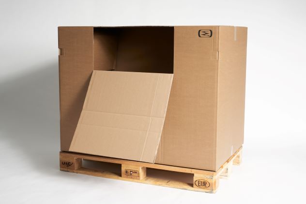 Pallecontainer i pap Pallecontainer i pap
