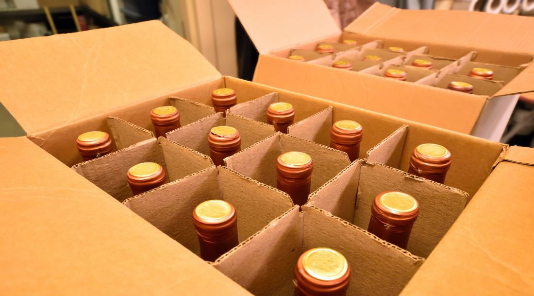 Papkasser til vin Papkasser til vin